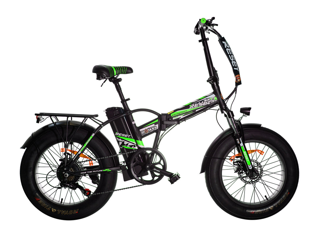 Electric Bike Scooter Elettrico Reset Yes Fat Bike Elettrica Bici